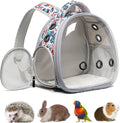 Portable Travel pet Backpack Carrier Hamster Bag Guinea Pig Bird Small Dog cat by ioviewforpet