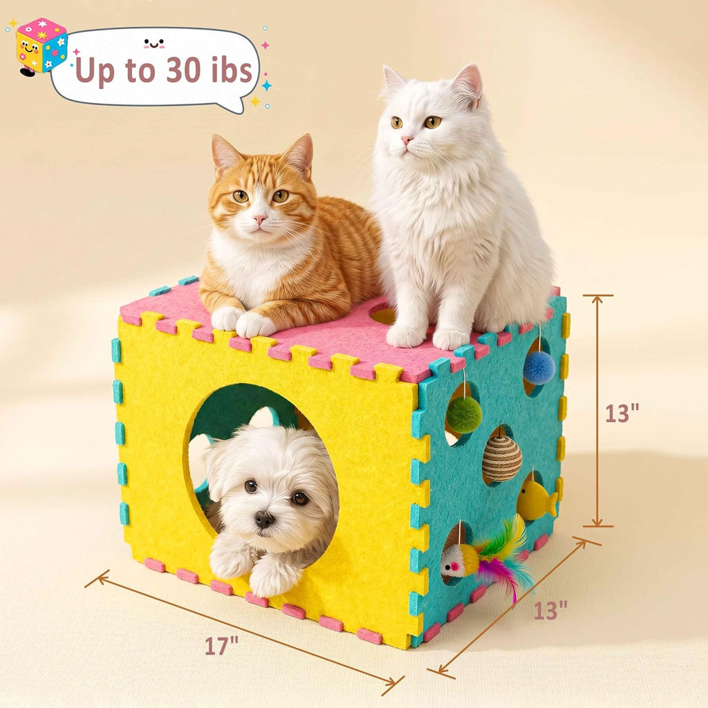 41 Pcs Interactive Cat Toys for Indoor Cats, Kitten Toys