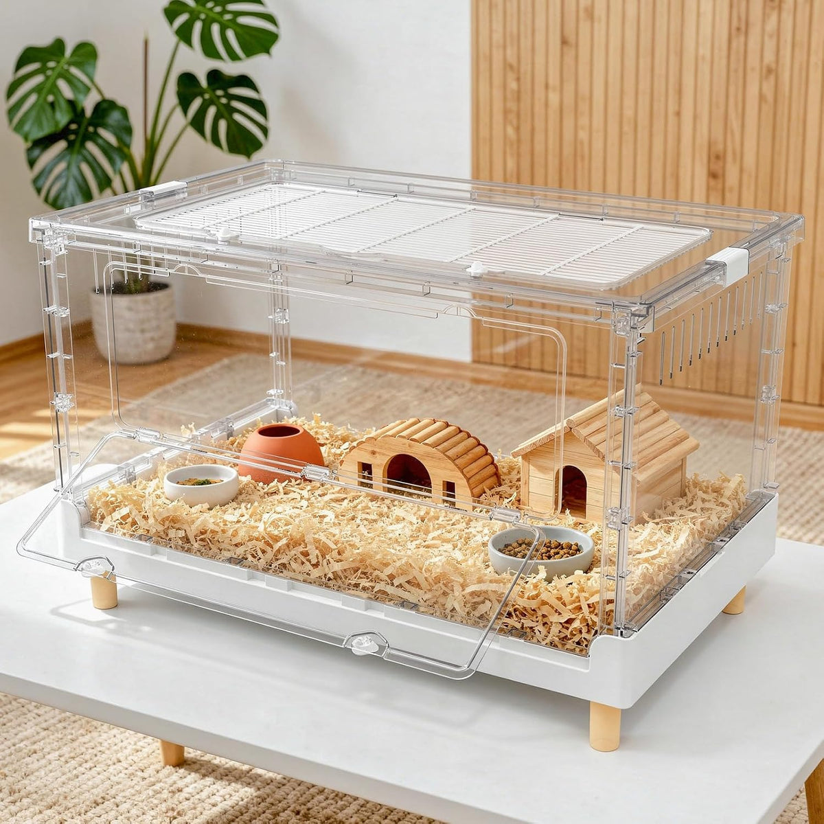 Hamster Cage15.4 High Panoramic Clear Syrian Playhouse