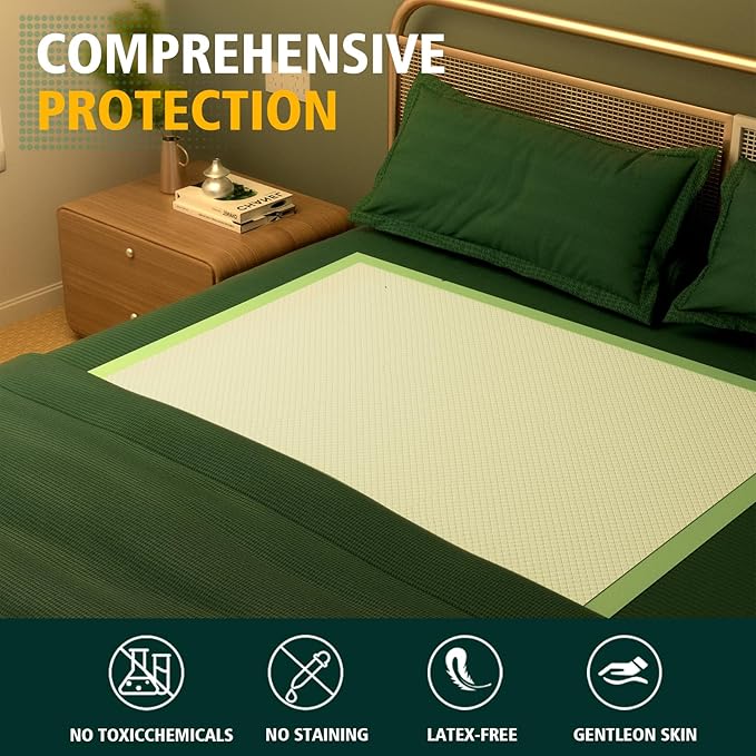 Disposable Bed Pads 40"X40" Extra Large Pee Pads - Image 3