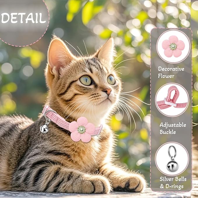 Cat Collar, HANSHILAI Kitten Collar - Image 2