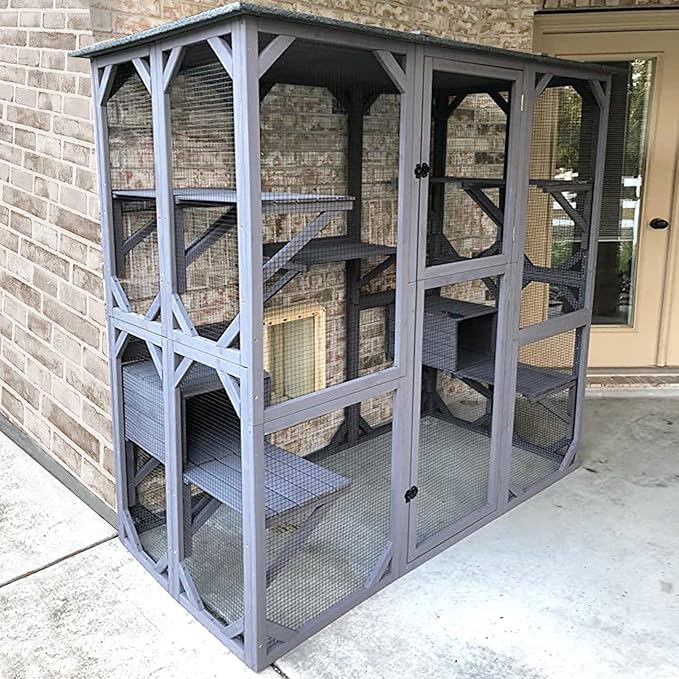 Aivituvin Catio Outdoor Cat Enclosure by Aivituvin