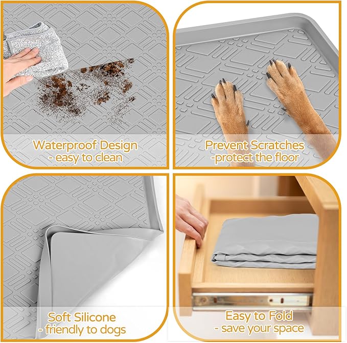 Lanstics Dog Food Mat, Floor Protection - Image 3