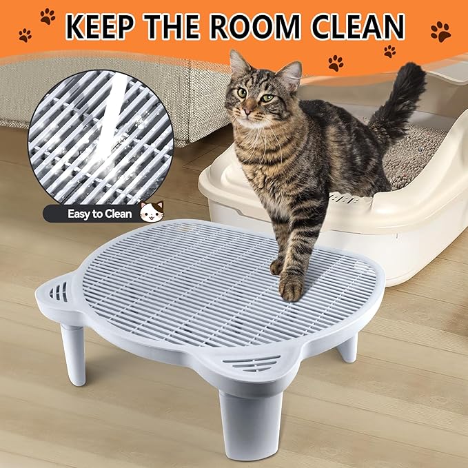 Adjustable Cat Ramp Litter Box Step Double Layer - Image 6