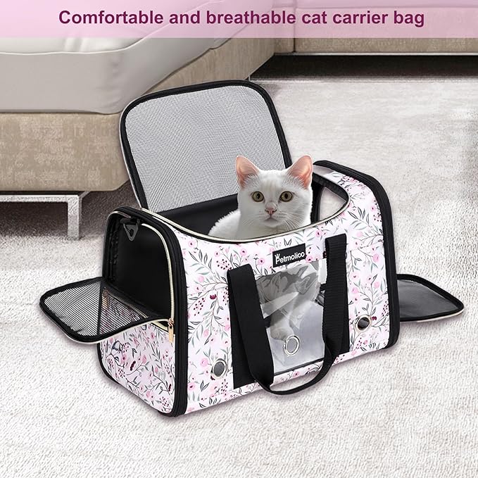 Petmolico Cat Carrier Soft-Sided Pet Bag - Image 6