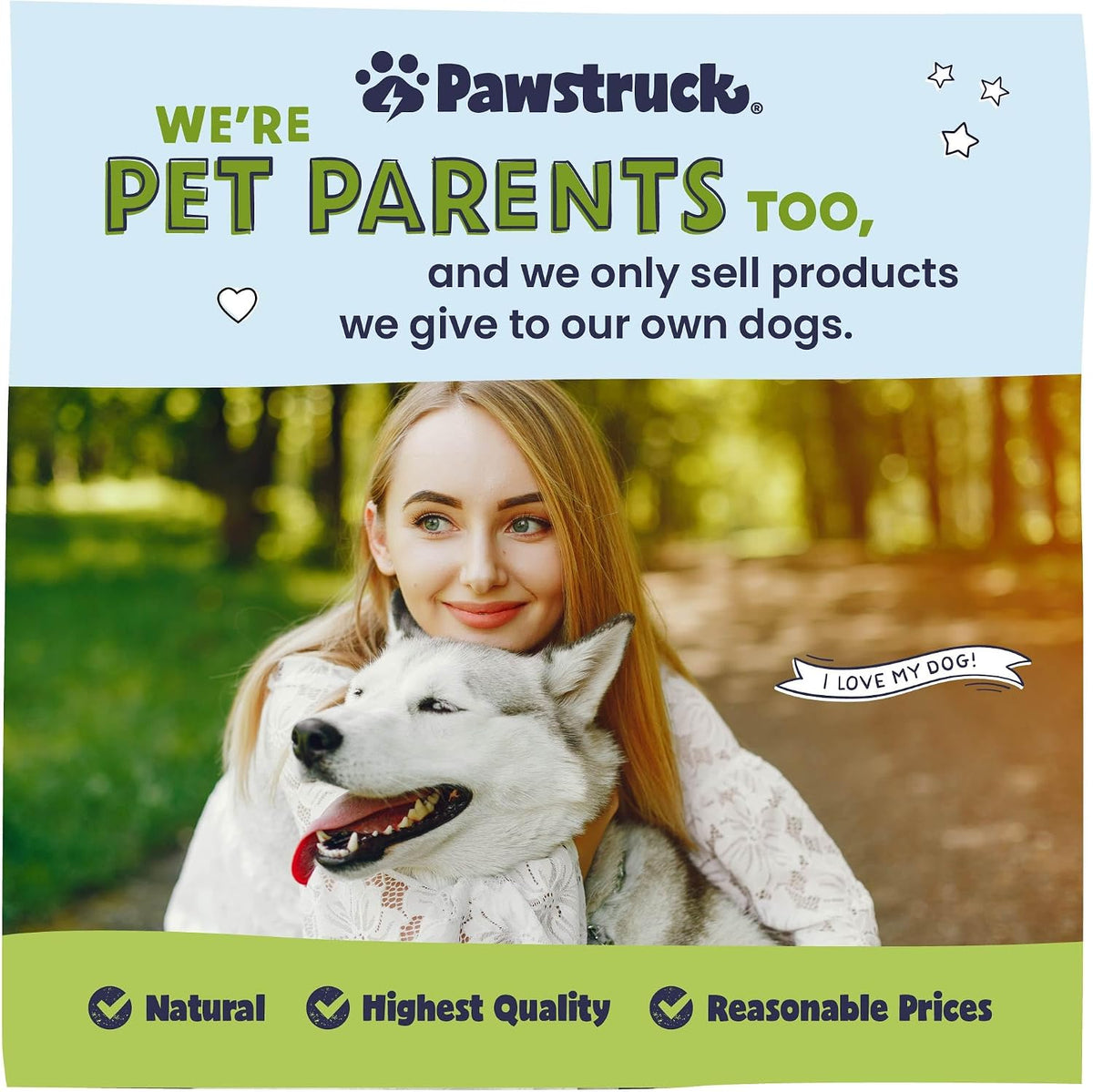 Pawstruck Small Filled Bones Variety Pack, Beef Femur Dog Chew, 3 Pack