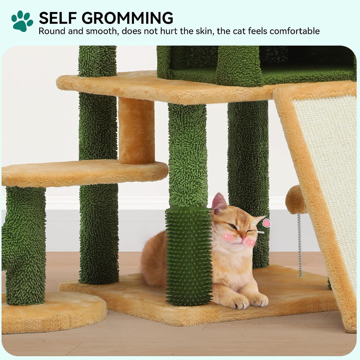 YITAHOME Tall Cactus Cat Tree Tower
