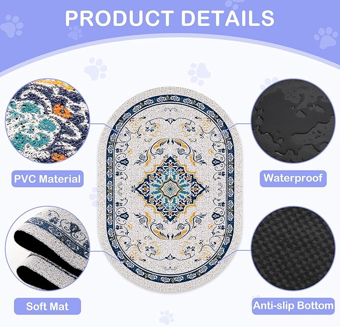Bienbee Cat Litter Mat, Urine and Water Proof - Image 3