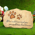 Jetec Dog Memorial Gifts for Loss of Dog, Pet Memorial Stones Grave Marker