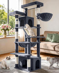 Hzuaneri Large Cat Tree, 72 Inch Tall Multi-Level Cat Tower for Indoor Cats