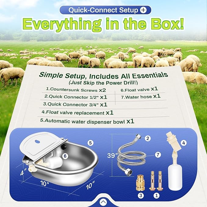 Automatic Animal Drinking Water Bowl - Image 5