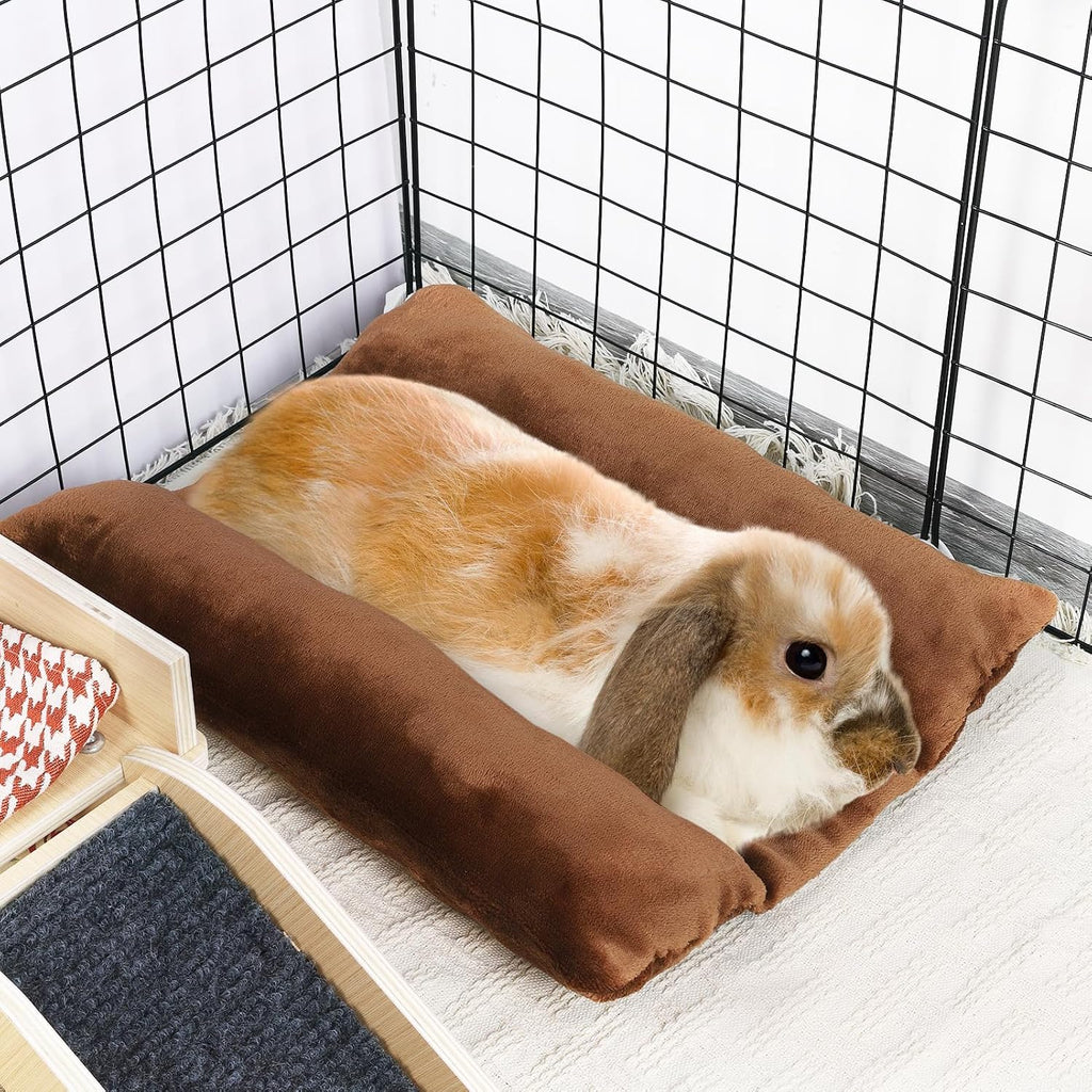 15.7" x 14" Bunny Bed for Rabbit Cage, Thickened & Soft