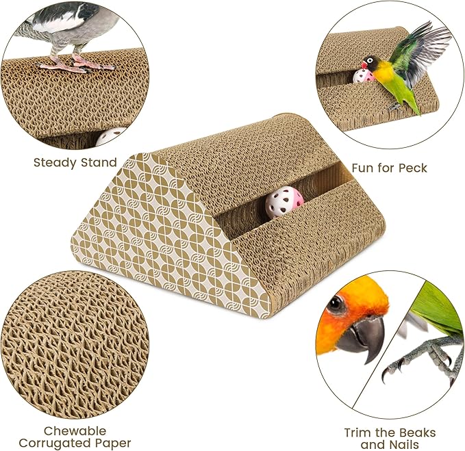 OSWINMART Parrot Cardboard Toy - Image 4
