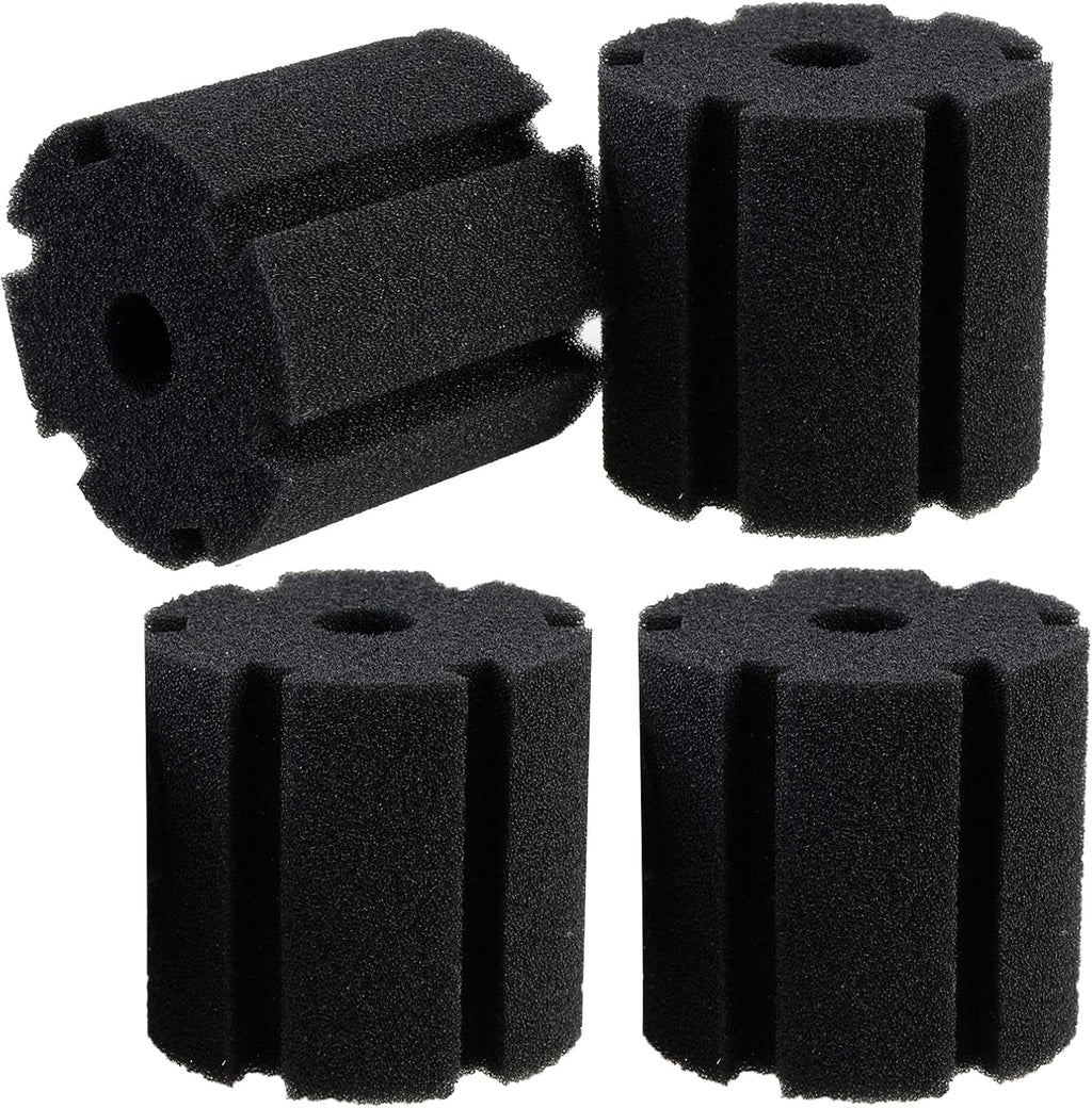 AQUANEAT Aquarium Sponge Filter Replacement, Fish Tank Foam Replacement,4 Packs (X-Large up to 50Gal)