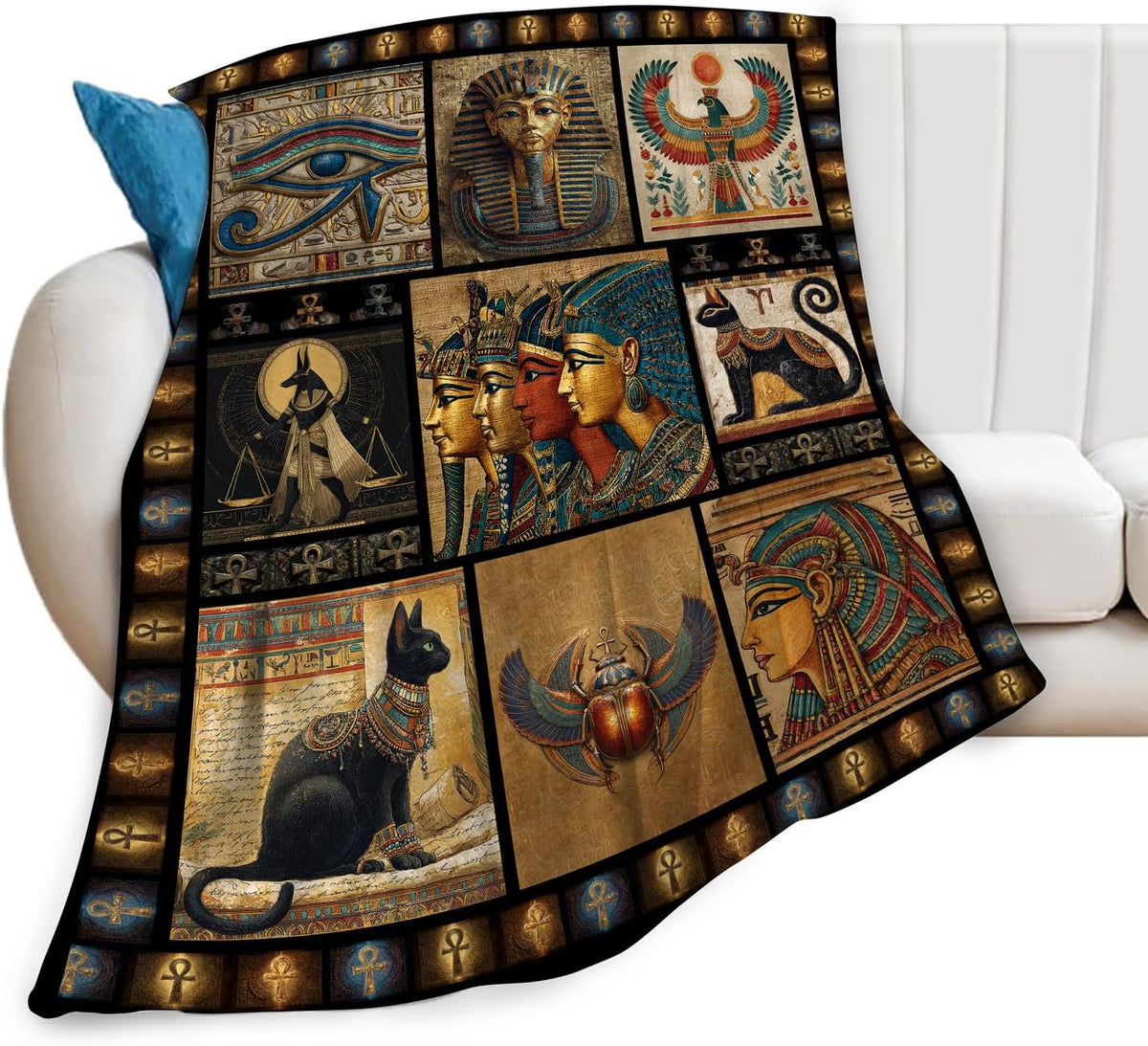 Sugar Glider Blanket,Cute Weasel Animal Lover Throw Blanket Gifts 50"X40"
