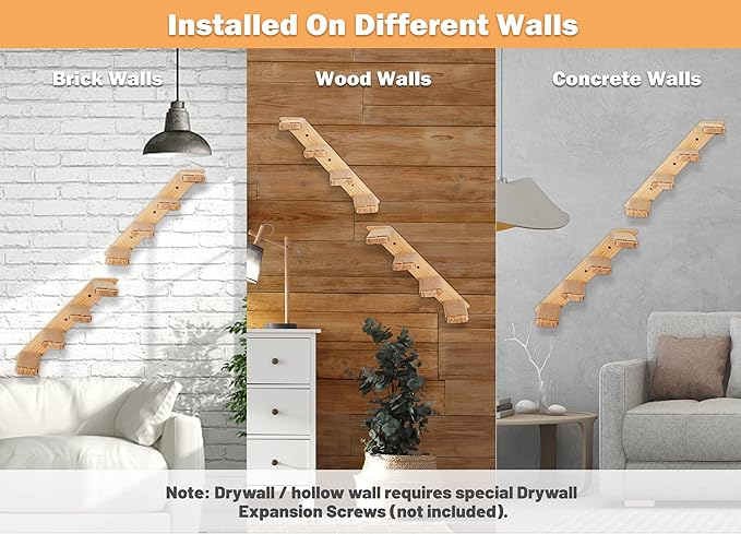 Wall Mounted 1 Pack Cat Shelf - Image 9