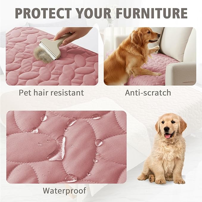 Ameritex Waterproof Pet Bed Cover Anti-Slip Dog Bed Blanket - Image 2