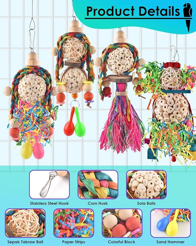 Bissap Conure Toys - Image 3