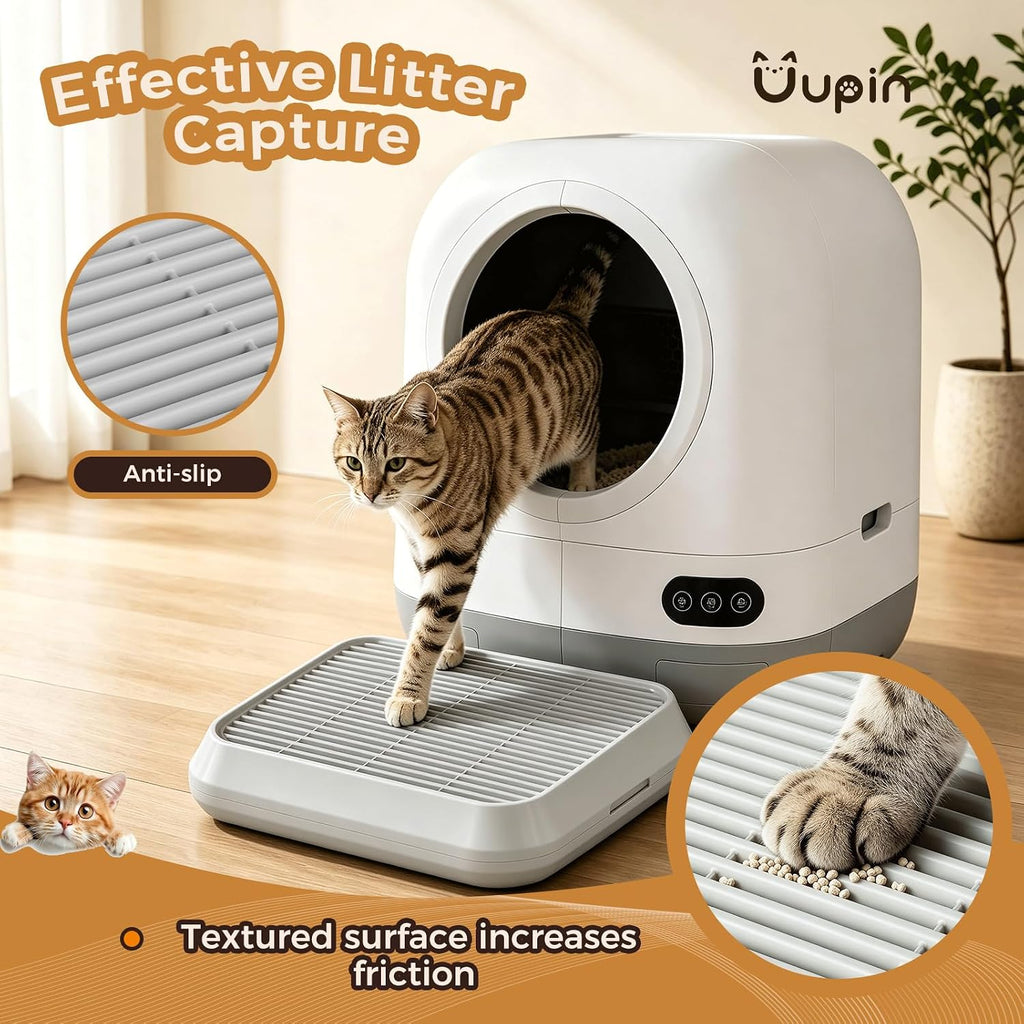 Litter Box Step for Cat - Litter Box Ramp with Filter Function