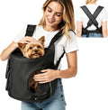 YUDODO 7-15 lbs Dog Front Carrier Backpack, Pet Front Facing Carrier