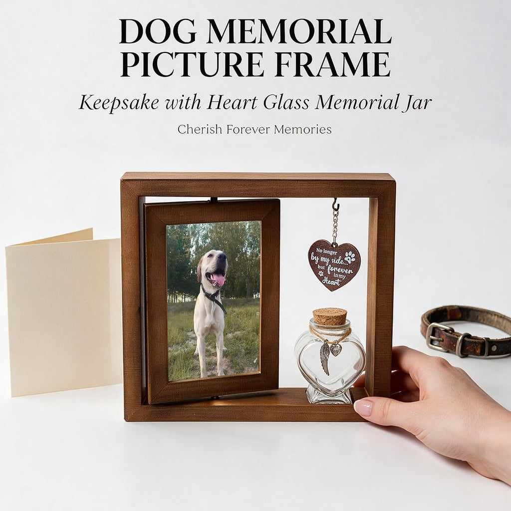 Dog Memorial Gift for Loss of Dog, Dog Picture Frame