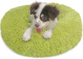 Calming Donut Dogs Beds for Small Dogs Washable, 19inch Fluffy Round Puppy Bed by nononfish