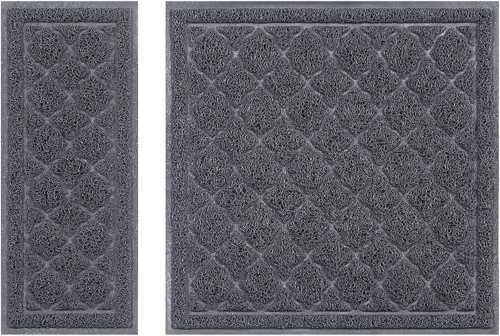 unipaws Cat Litter Trapping Mat, Litter Box Scatter Control Pad