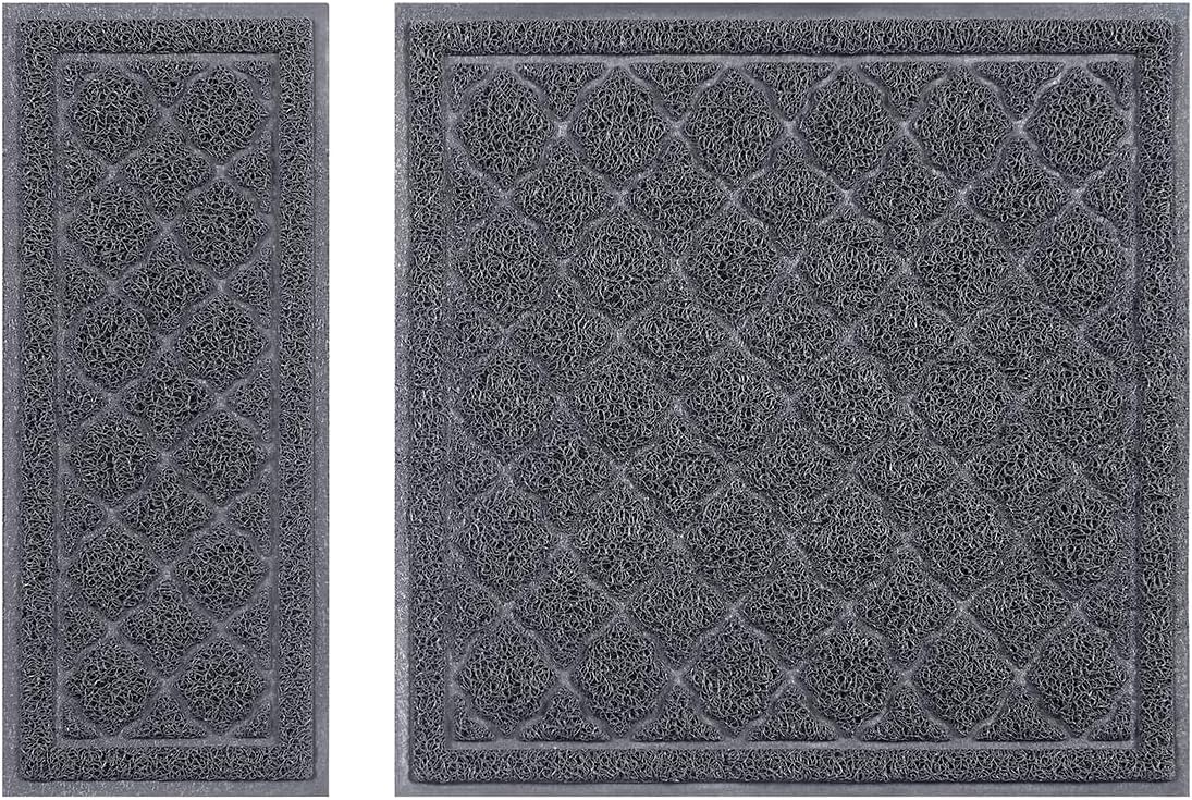 unipaws Cat Litter Trapping Mat, Litter Box Scatter Control Pad