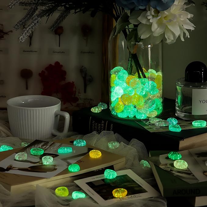 OSOPOLA 150 PCS Glow in The Dark Rocks - Image 6