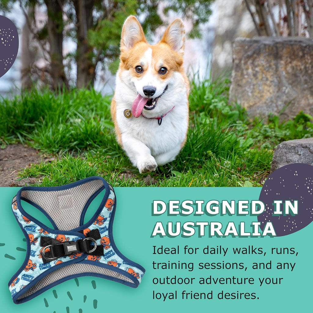 FuzzYard Ahoy There! Step in Dog Harness | Size M | Comfortable Fit for Everyday Walking & Training