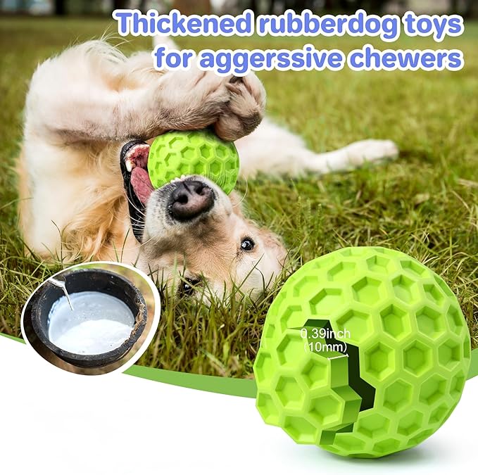 Interactive Squeaky Dog Balls, Dog Toys - Image 3