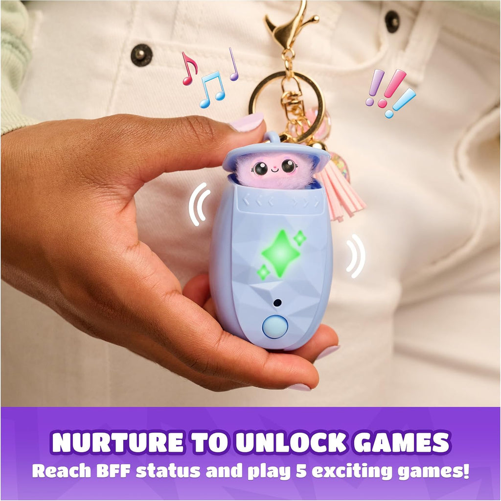 Purple Interactive Pet and Wearable Charm Accessory, 100+ Reactions
