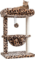 SYANDLVY Small Cat Tree for Indoor Cats, Unique Cheetah Leopard Print Cat Tree by SYANDLVY
