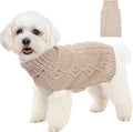 Dog Sweaters Small Dog Clothes Winter Turtleneck Puppy Sweater Warm Pet Cat by Puppishy