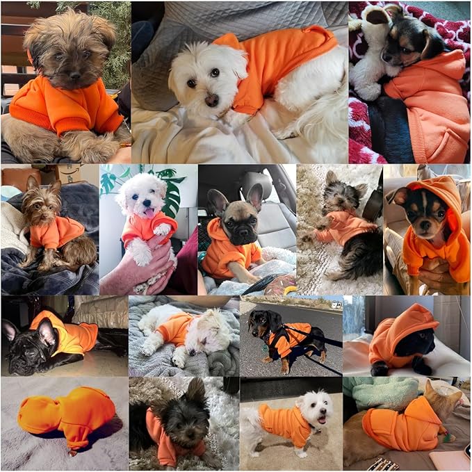 Jecikelon Winter Dog Hoodie Sweatshirts - Image 4