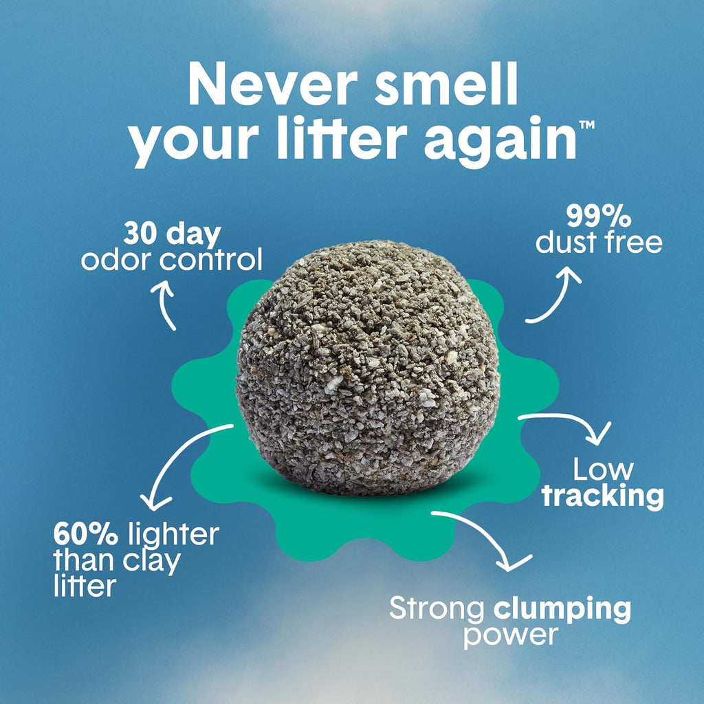 Boxie Scented Lightweight Cat Litter 30+ Day Odor Control Dust Free 16.5 lb