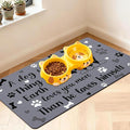 Pet Feeding Mat for Floors Waterproof Dog Mat for Food and Water Absorbent by Unknown
