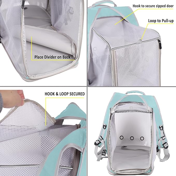 Dual Extension Pet Backpack Carrier - Image 3