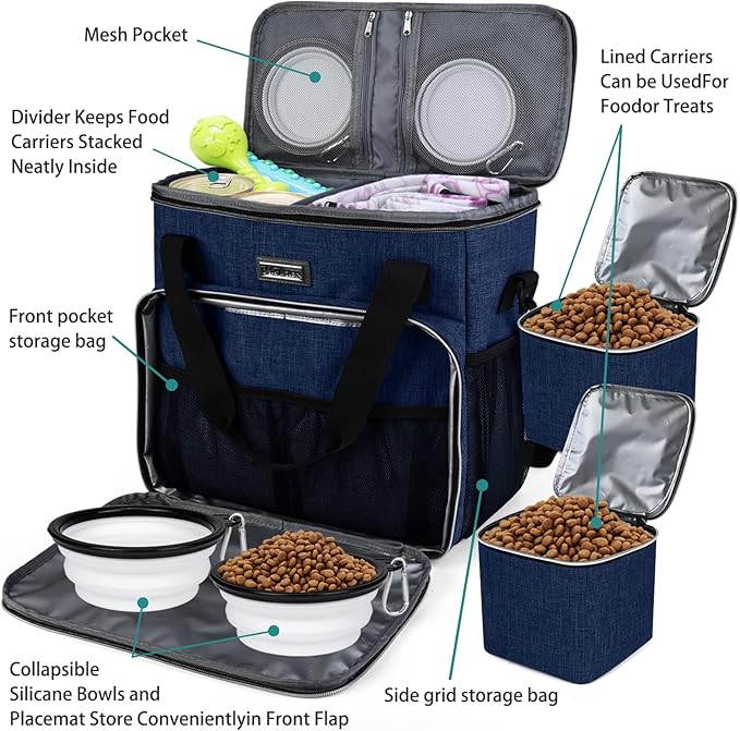 BAGLHER Dog Travel Bag, Pet Travel Bag, - Image 5