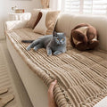 FUNNY FUZZY Pet Couch Covers for Sofa, Flannel Dog Couch Cover for Dogs Washable by FUNNYFUZZY