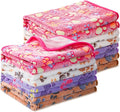 Tegeme 8 Pcs Fleece Dog Blankets by Tegeme