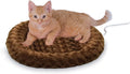 K&H Heated Cat Bed, Thermo-Kitty Fashion Splash Indoor, Safety Listed