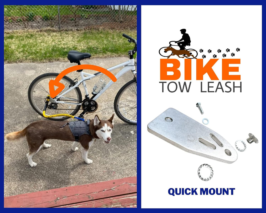 Quick Mount for Bike Tow Leash
