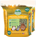 Oxbow Orchard Grass Hay for Small Pets – All-Natural Long Strand Fiber Hay for Rabbits,Guinea Pigs,Chinchillas,and Hamsters – Supports Digestive Health and Enrichment-– 40 oz Bag,(Pack of 2)
