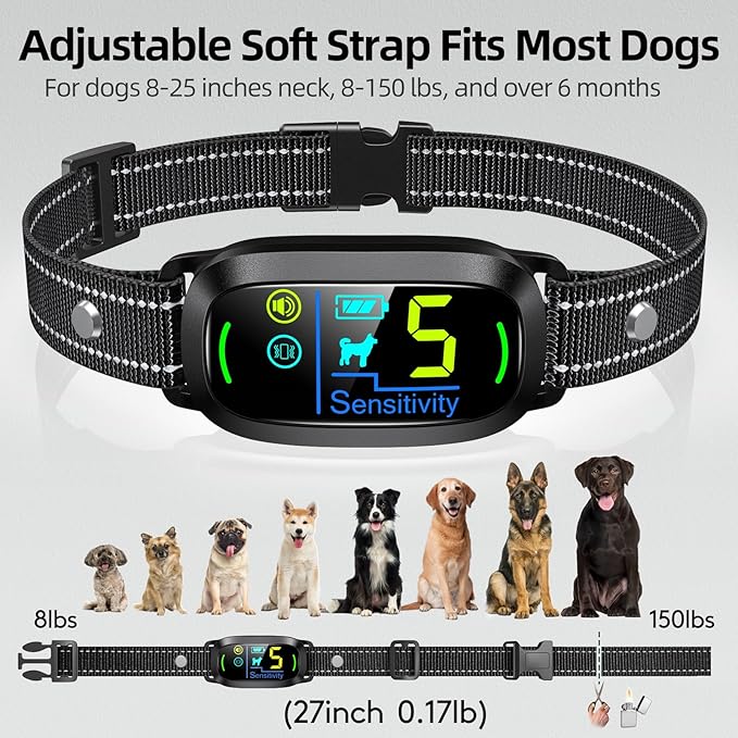 Dog Bark Collar, Rechargeable Smart Collar, Anti Barking Training Collar - Image 5