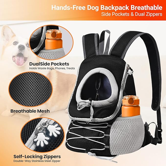Dog Carrier Backpack for Small Dogs｜Pet Travel Shoulders Bag - Image 4