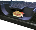 Betta Underground Tunnel Hideout Cave - Aquarium Hide For Small Fish And Shrimp, Viewing Rest Hammock Enrichment Toy, Tank Accessories Supplies Decorations Ornaments