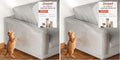 18 PCS Large Cat Scratch Furniture Protector, Transparent Couch Protector from by Secopad
