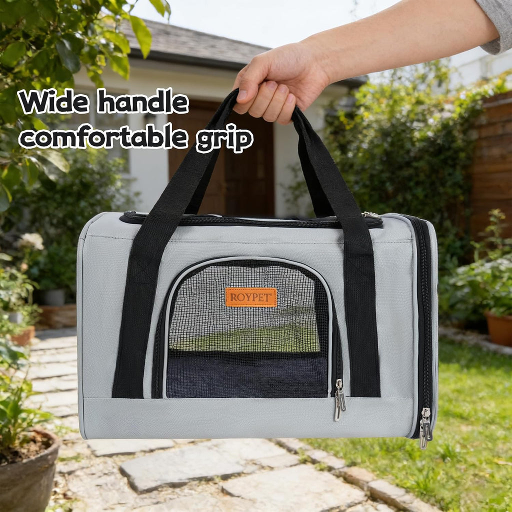 Cat Carrier, Portable Pet Carrier Bag, Black
