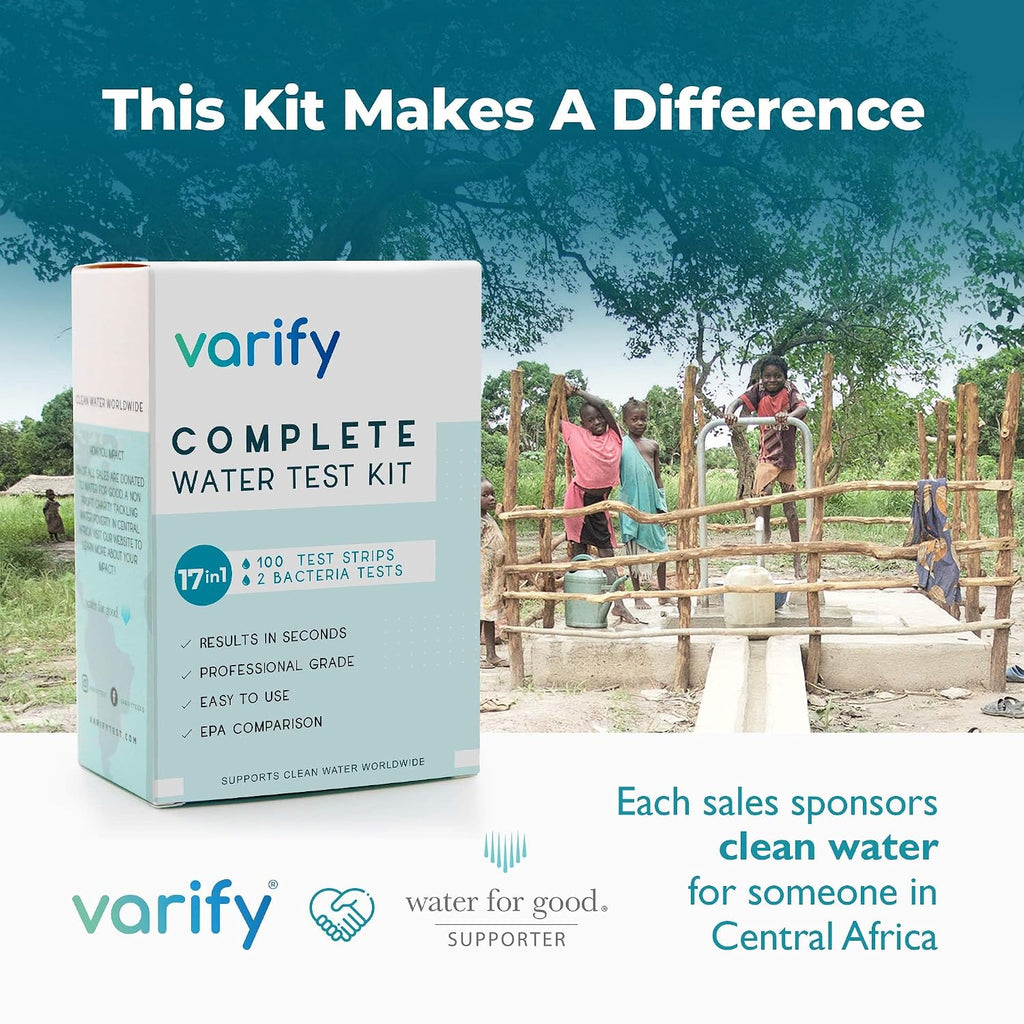Varify 17-in-1 Complete Water Test Kit – Water Tester for Drinking Water